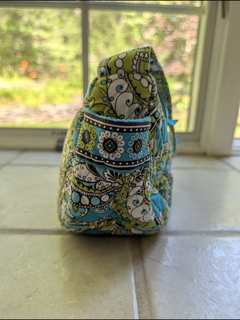 Vera Bradley Peacock Paisley Shoulder Bag - Picture 7 of 9